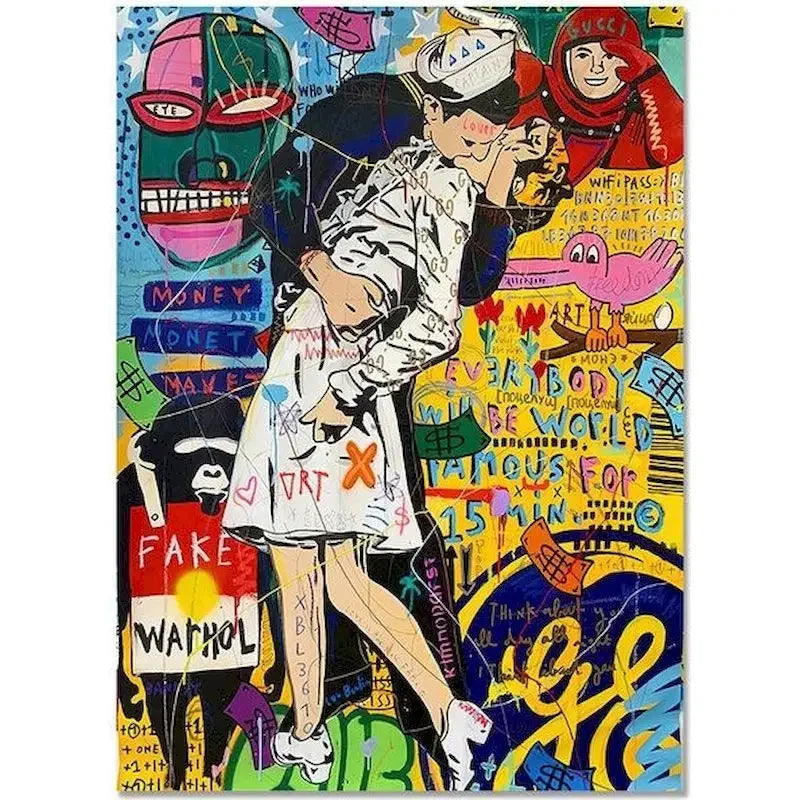 Frame DIY Painting By Numbers Abstract Landscape 60x75cm Modern Paint By Numbers For Home Wall Art Picture Gift