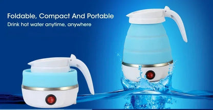 Electric Kettle Mini Foldable Water Heater 600ml Home Hot Water Kettle Portable Kitchen Kettle 220V Travel Home Electric Kettle